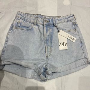 🛍️NEW ZARA MOM FIT SHORTS